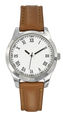 marron-blanc - MONTRE A PERSONNALISER MON20004