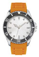 orange - montre Métal Freeze H personnalisée
