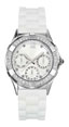 blanc - Montre publicitaire femme