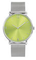 vert - montre spectre ronde milanais personnalisable