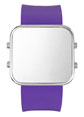violet - Montres LED publicitaires